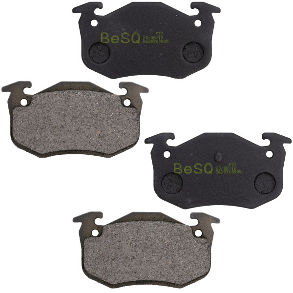 لنت ترمز عقب بس کیو مدل BBR-1233 مناسب برای پژو 207