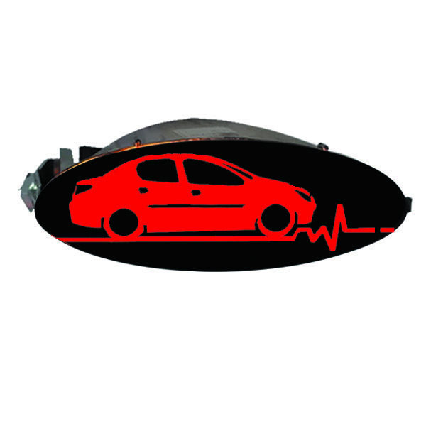 چراغ مه شکن عقب کد hv-sd1 مناسب برای پژو 206 صندوقدار