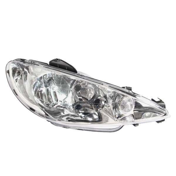 چراغ جلوی راست خودرو فن آوران پرتو الوندمدل M206R مناسب برای پژو 206