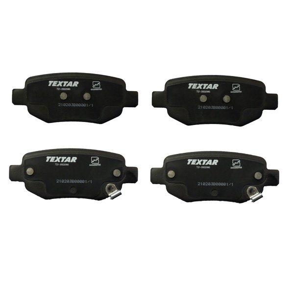 لنت ترمز عقب تکستار مدل T21-3502080 مناسب برای ام وی ام X22