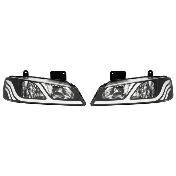 چراغ جلو خودرو مدل SH03 مناسب برای پژو پارس بسته دو عددی