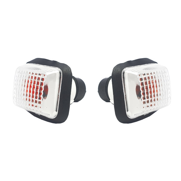 چراغ راهنما گلگیر خودرو آذرپارت کد 1230 مناسب برای پژو 405 بسته ۲ عددی