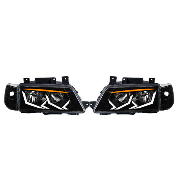 چراغ جلو خودرو مدل pe987 بسته 2 عددی مناسب برای پژو 405